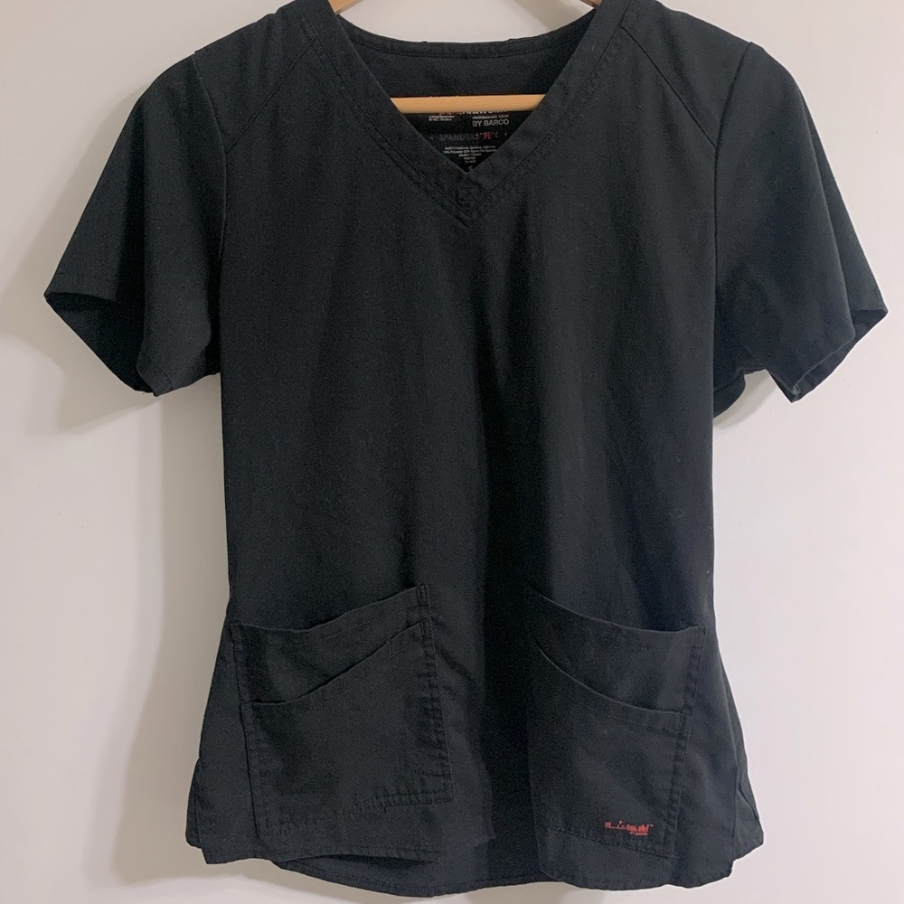 Black Grey’s Anatomy by Barco Small Scrub Top